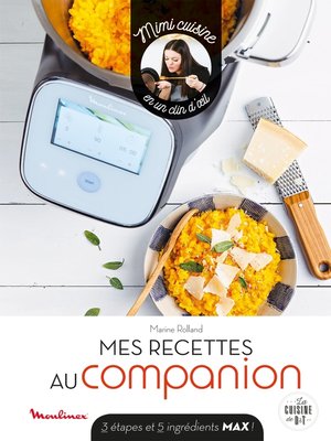 cover image of Mimi cuisine en un clin d'oeil au Companion